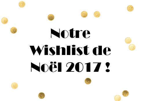 Notre Wishlist de No&euml;l 2017 !