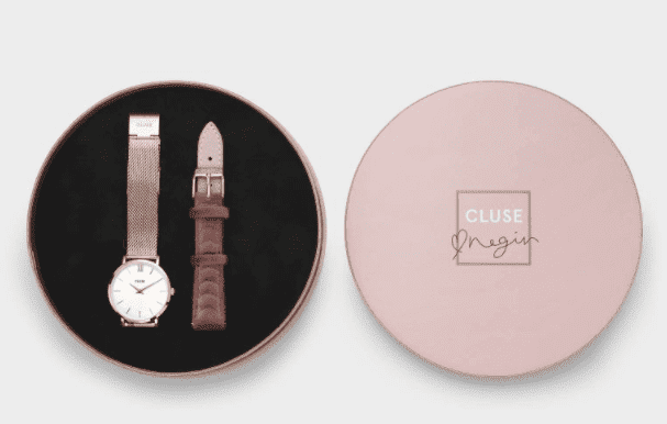 Idée cadeau de Noël 2017 : coffret cluse montre et bracelet