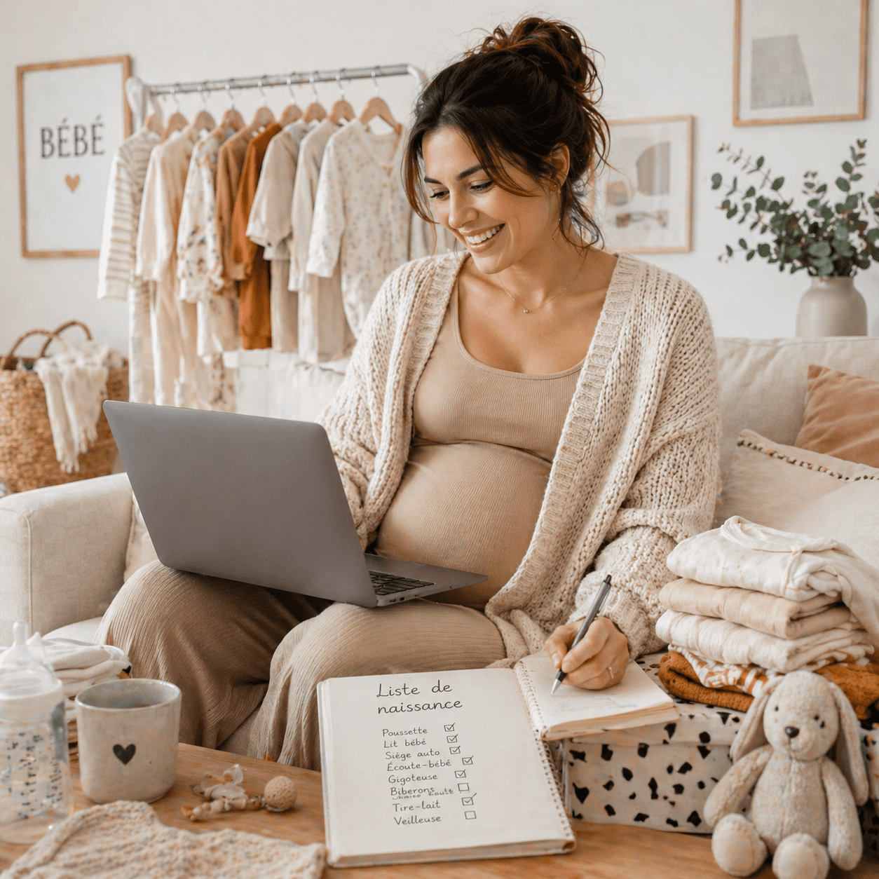 Pr&eacute;parer sa liste de naissance