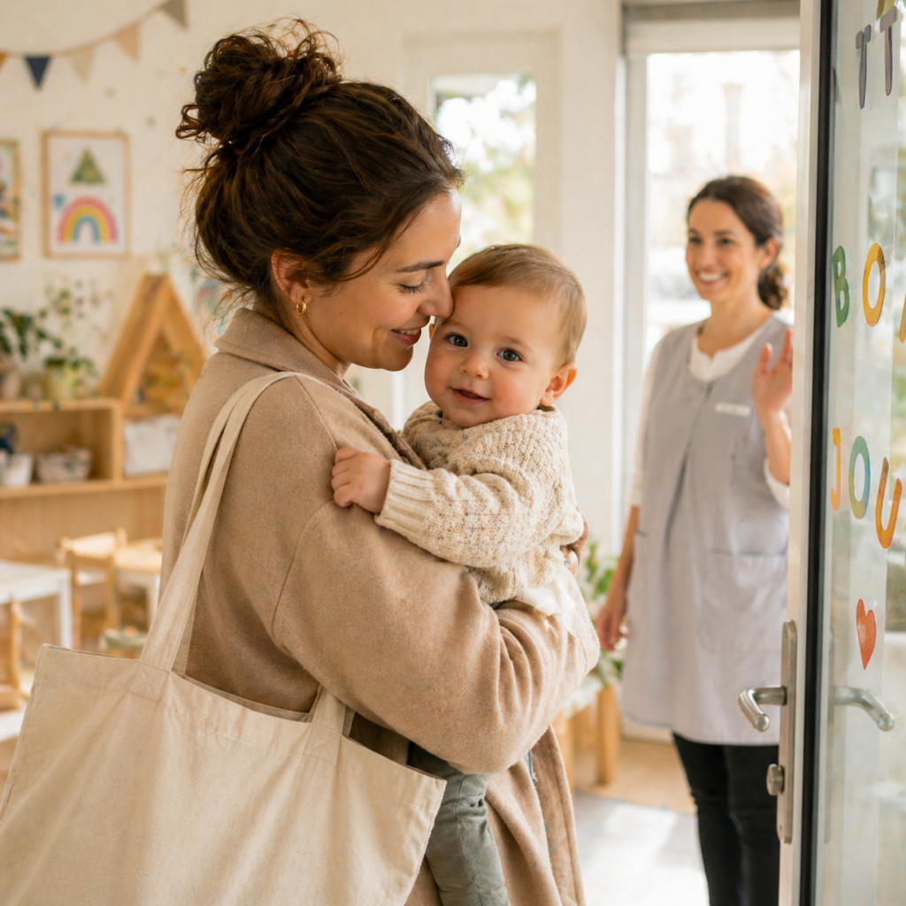 Bébé entre en crèche