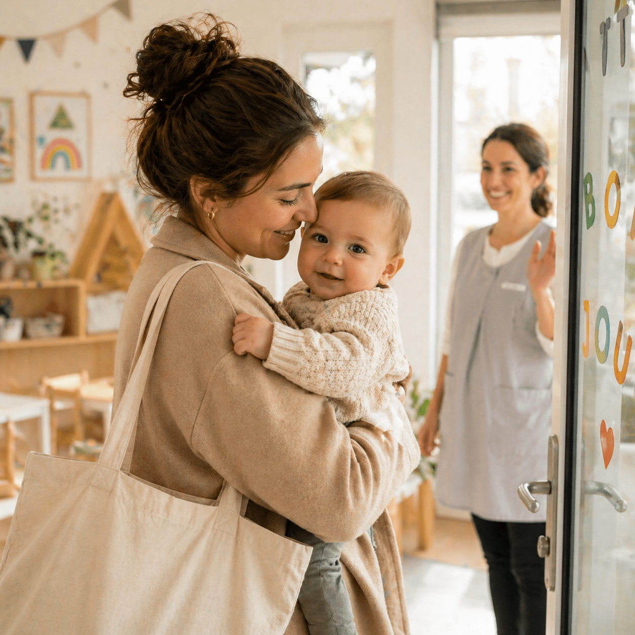 Pr&eacute;parer b&eacute;b&eacute; &agrave; son entr&eacute;e en cr&egrave;che