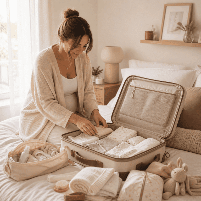 Valise de maternité : ma vraie liste