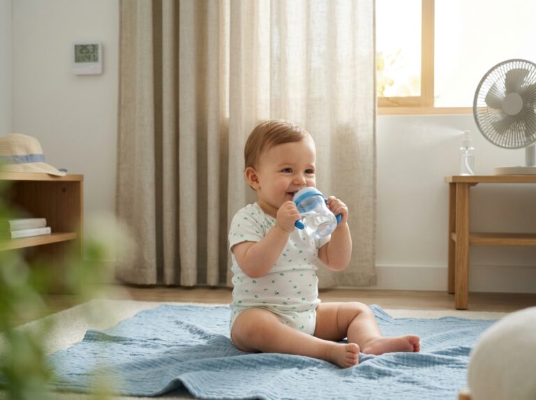 Canicule juillet 2026 : les bons gestes pour protéger bébé face à une quatrième vague inédite